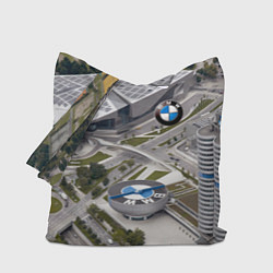 Сумка-шопер BMW city, цвет: 3D-принт