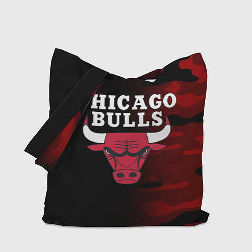 Сумка-шоппер CHICAGO BULLS / 3D-принт – фото 1