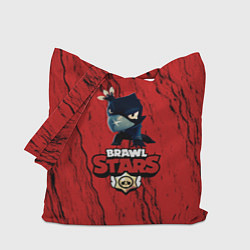 Сумка-шопер Brawl Stars CROW, цвет: 3D-принт