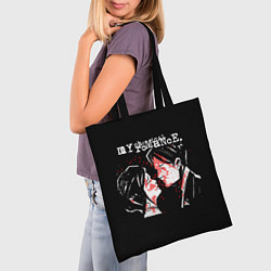 Сумка-шопер My Chemical Romance, цвет: 3D-принт — фото 2