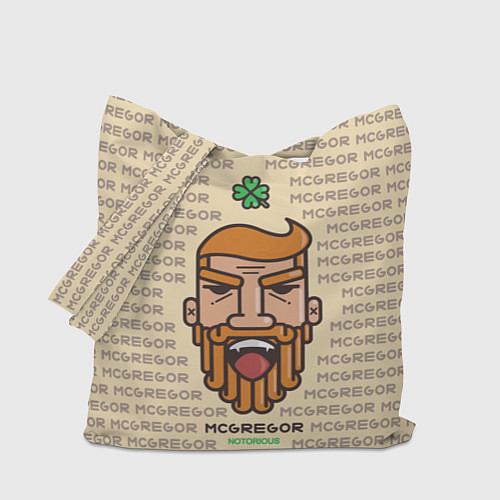 Сумка-шоппер MCGREGOR / 3D-принт – фото 1