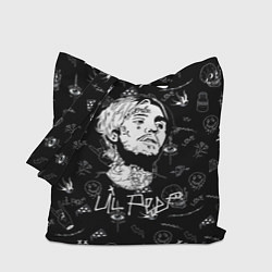 Сумка-шопер LIL PEEP, цвет: 3D-принт