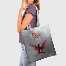 Сумка-шопер Dragon Age, цвет: 3D-принт — фото 2