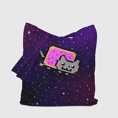 Сумка-шоппер Nyan Cat / 3D-принт – фото 1