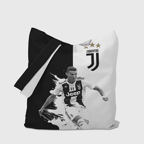 Сумка-шоппер Cristiano Ronaldo / 3D-принт – фото 1