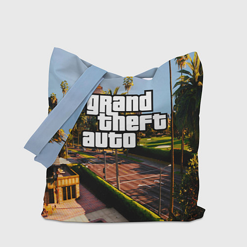 Сумка-шоппер Grand Theft Auto / 3D-принт – фото 1