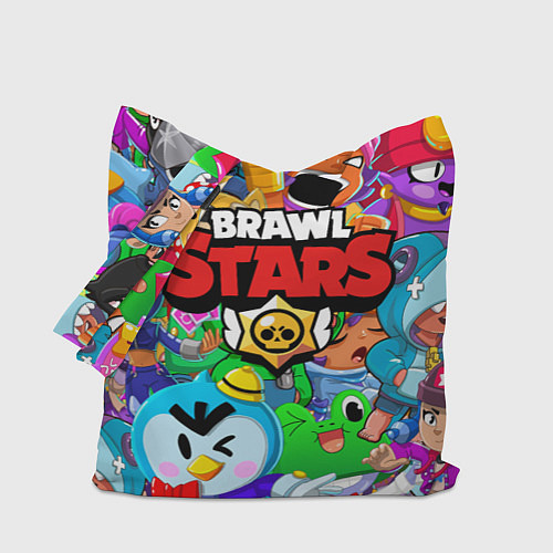 Сумка-шоппер BRAWL STARS / 3D-принт – фото 1