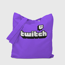 Сумка-шопер Twitch, цвет: 3D-принт