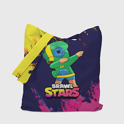 Сумка-шопер Brawl Stars Leon, Dab, цвет: 3D-принт