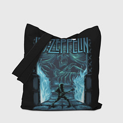 Сумка-шопер Led Zeppelin, цвет: 3D-принт