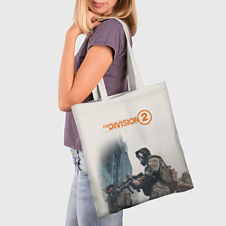 Сумка-шопер The Division 2 Military, цвет: 3D-принт — фото 2