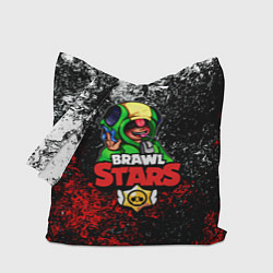 Сумка-шопер Brawl Stars:LEON, цвет: 3D-принт