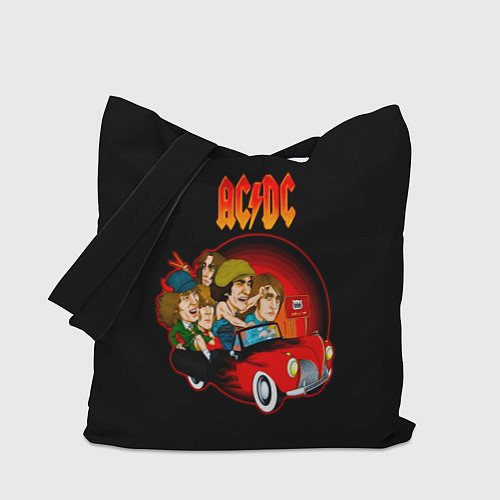 Сумка-шоппер ACDC / 3D-принт – фото 1