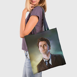 Сумка-шопер 10 ДОКТОР, цвет: 3D-принт — фото 2