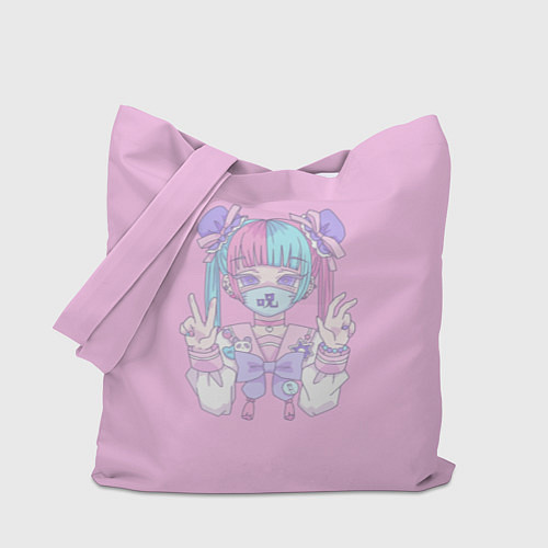 Сумка-шоппер Corona-Girl / 3D-принт – фото 1