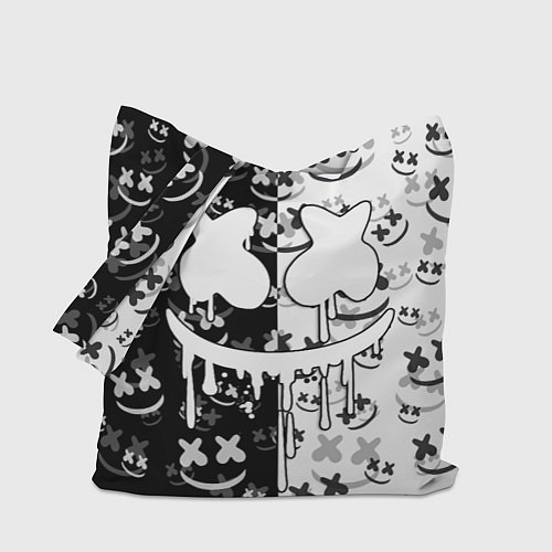 Сумка-шоппер Marshmello / 3D-принт – фото 1