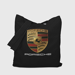 Сумка-шопер PORSCHE, цвет: 3D-принт