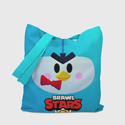 Сумка-шопер Brawl Stars Penguin, цвет: 3D-принт