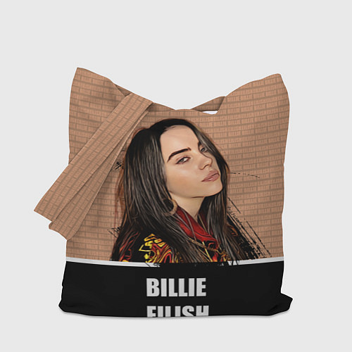 Сумка-шоппер Billie Eilish / 3D-принт – фото 1