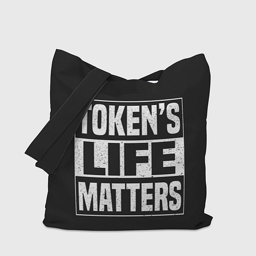 Сумка-шоппер TOKENS LIFE MATTERS / 3D-принт – фото 1