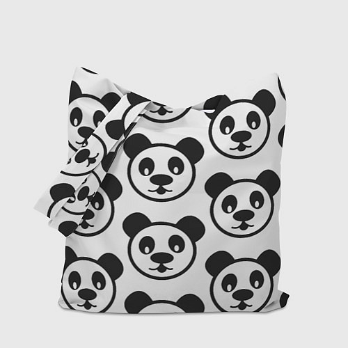Сумка-шоппер Panda / 3D-принт – фото 1
