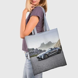 Сумка-шопер Mercedes V8 Biturbo, цвет: 3D-принт — фото 2