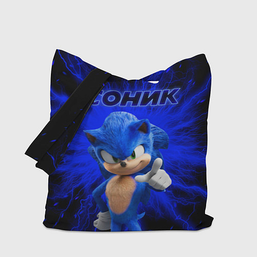 Сумка-шоппер Sonic / 3D-принт – фото 1