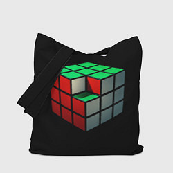 Сумка-шоппер Кубик Рубика