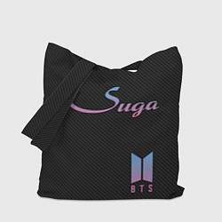 Сумка-шопер BTS Suga, цвет: 3D-принт