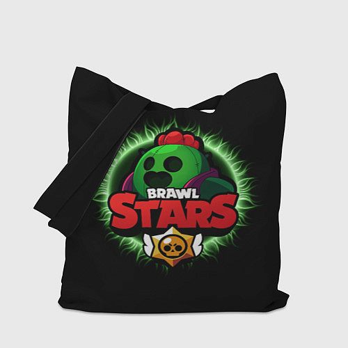 Сумка-шоппер Brawl Stars Spike / 3D-принт – фото 1