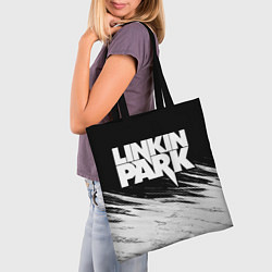 Сумка-шопер LINKIN PARK 9, цвет: 3D-принт — фото 2