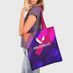Сумка-шопер Valorant, цвет: 3D-принт — фото 2