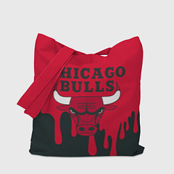 Сумка-шопер Chicago Bulls, цвет: 3D-принт