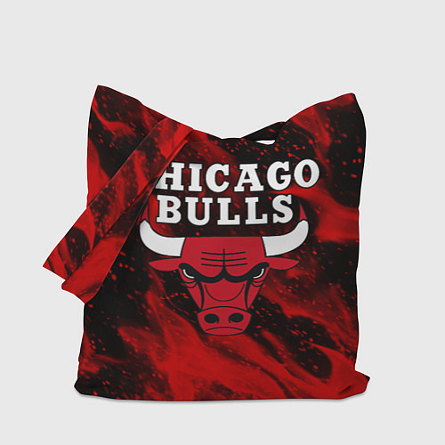 Сумка-шоппер CHICAGO BULLS / 3D-принт – фото 1