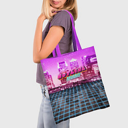 Сумка-шопер HOTLINE MIAMI 2, цвет: 3D-принт — фото 2