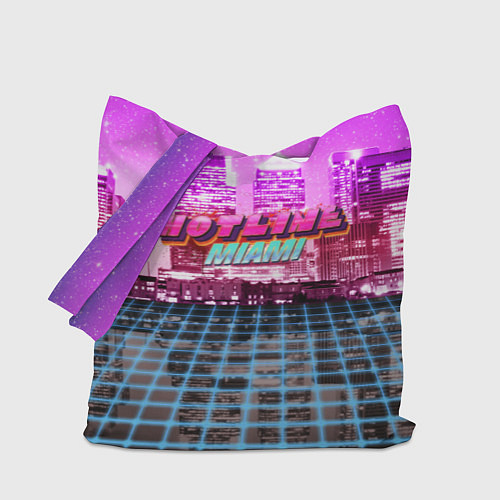 Сумка-шоппер HOTLINE MIAMI 2 / 3D-принт – фото 1