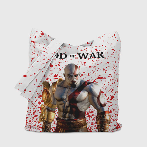Сумка-шоппер GOD OF WAR / 3D-принт – фото 1