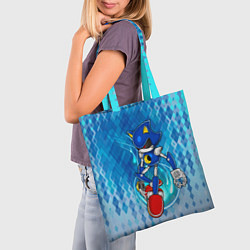 Сумка-шопер Metal Sonic, цвет: 3D-принт — фото 2