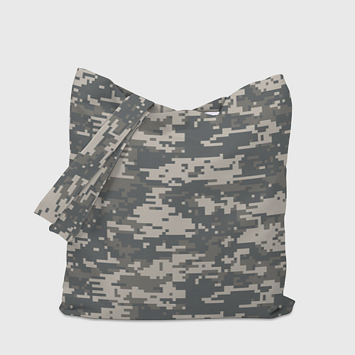Сумка-шоппер Цифровой камуфляж / 3D-принт – фото 1