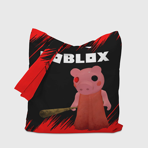 Сумка-шоппер Roblox Piggy / 3D-принт – фото 1