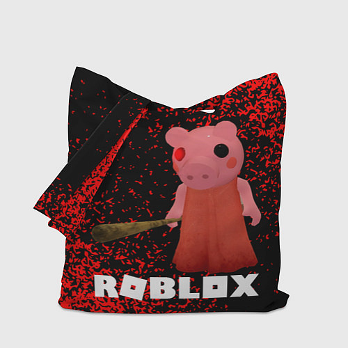 Сумка-шоппер Roblox Piggy / 3D-принт – фото 1