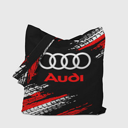 Сумка-шопер AUDI, цвет: 3D-принт