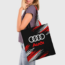Сумка-шопер AUDI, цвет: 3D-принт — фото 2