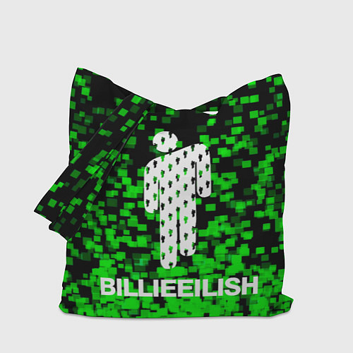 Сумка-шоппер Billie Eilish / 3D-принт – фото 1
