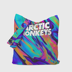 Сумка-шопер ARCTIC MONKEYS, цвет: 3D-принт