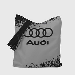 Сумка-шопер AUDI АУДИ, цвет: 3D-принт