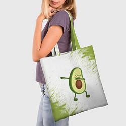 Сумка-шопер Авокадо, цвет: 3D-принт — фото 2