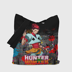 Сумка-шопер Хисока Hunter x Hunter, цвет: 3D-принт