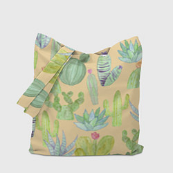 Сумка-шоппер Кактусы в пустыне