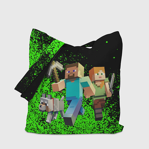 Сумка-шоппер Minecraft / 3D-принт – фото 1